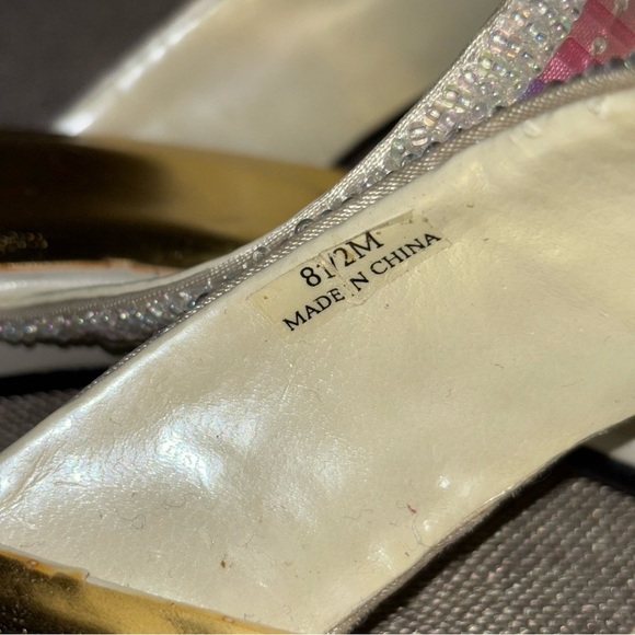 Vintage Renee Flat Thong Sling “Holly” Sandals Size 8.5 - Picture 8 of 11